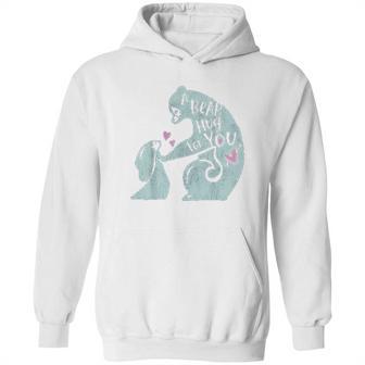 Disney Brave Merida A Bear Hug For You Hoodie | Favorety