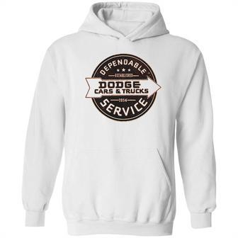 Dodge Cars Trucks Dependable Service Hoodie | Favorety UK