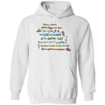 Dr Seuss Book Title Hoodie | Favorety UK