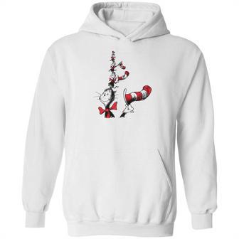 Dr Seuss Cats Under The Hat Hoodie | Favorety UK