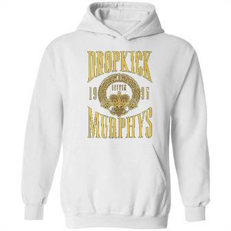 Dropkick Murphys Claddagh Boston 1996 Band Logo Hoodie | Favorety AU