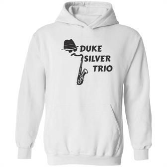 Duke Silver Trio Ron Saxophone Pawnee Jazz Music Hoodie | Favorety AU