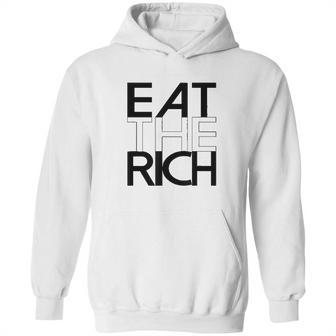 Eat The Rich Socialist Resistance Protest Statement Hoodie | Favorety DE