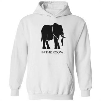 Elephant In The Room Funny Hoodie | Favorety