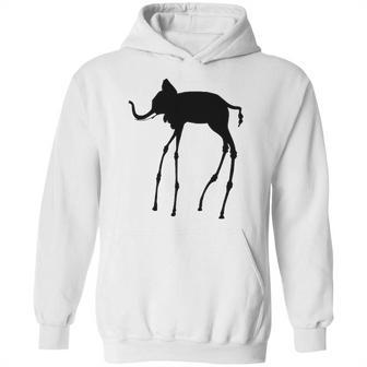 Elephant Surrealist Artwork Surrealism Period Hoodie | Favorety CA