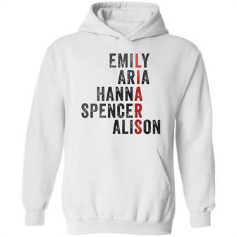 Emily Aris Hanna Spencer Alison Liars Hoodie | Favorety CA