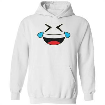 Emojis Costume Crying Laughing Emoticon Tears Hoodie | Favorety AU