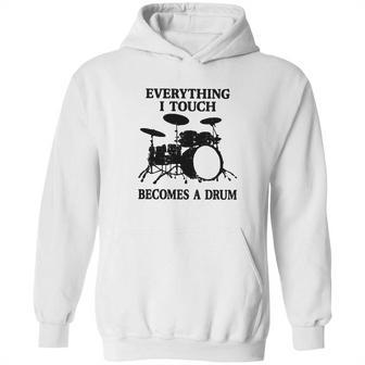 Everything I Touch Becomes A Drum John Bonham T-Shirt Hoodie | Favorety DE