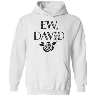 Ew David Alexis Moira Rose Merchandise Black Raglan Basebal Hoodie | Favorety