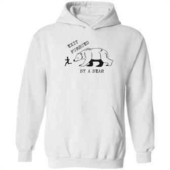 Exit Pursued By A Bear Shakespeare The Winters Tale Hoodie | Favorety