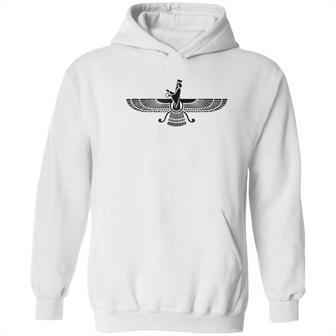 Faravahar Symbol Higher Spirit Zarathustra Hoodie | Favorety DE