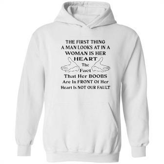 The First Thing Man Looks At In Woman Special 2022 Gift Hoodie | Favorety UK