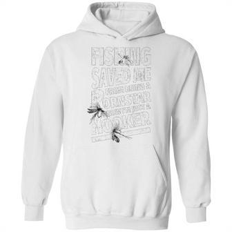 Fishing Save Me From Being A Pornstar Funny Fishing T- Hoodie | Favorety