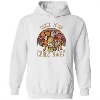 Fraggle Rock Dance Your Cares Away Sunset Hoodie | Favorety CA