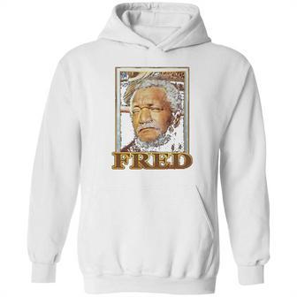 Fred Sanford Retro Portrait Hoodie | Favorety