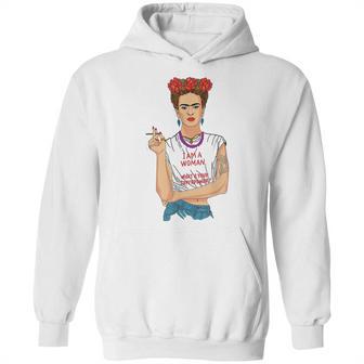 Frida Kahlo I Am A Woman Hoodie | Favorety AU