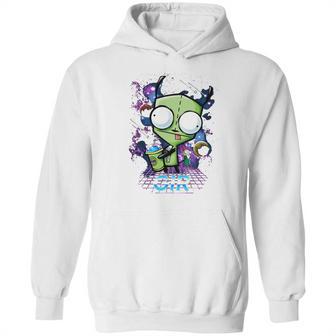 Funny Invader Zim Gir Hoodie | Favorety