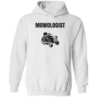 Funny Lawnmower Mowologist Landscaper Hoodie | Favorety