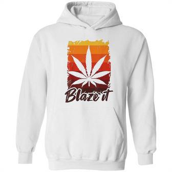 Funny Marijuana For Men Blaze It 420 Gift Hoodie | Favorety DE