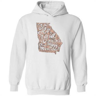 Georgia Peach State Atlanta Georgia On My Mind Hoodie | Favorety CA