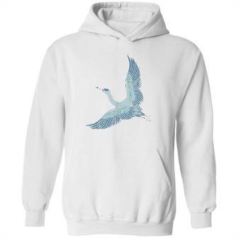 Great Blue Flying Heron Hoodie | Favorety AU