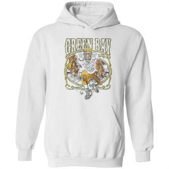 Green Bay Fan Gb Fantasy Football Hoodie | Favorety AU