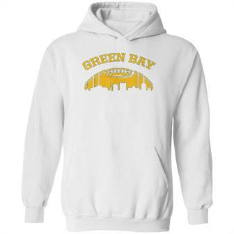 Green Bay Skyline Green Bay Football Hoodie | Favorety