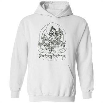 Green Tara Mantra Hoodie | Favorety UK