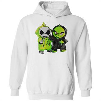 Grinch And Jack Skellington Hoodie | Favorety UK