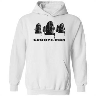 Groove Man-Jazz Musicians T-Shirts - Mens T-Shirt By American Apparel Hoodie | Favorety CA