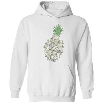 Gus And Spencer Funny Pineapple Hoodie | Favorety