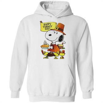 Happy Turkey Day Snoopy And Woodstock Thanksgiving Day Shirt Hoodie | Favorety AU