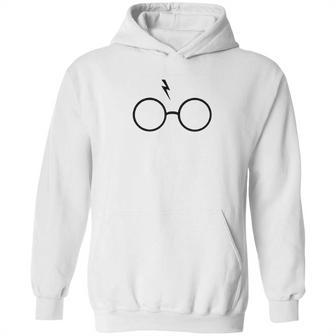 Harry Pawter Cute Glasses Potter Scar Hoodie | Favorety UK