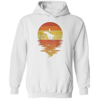 Honey Badger 70S Retro Sunset Vintage Honey Badger Hoodie | Favorety UK