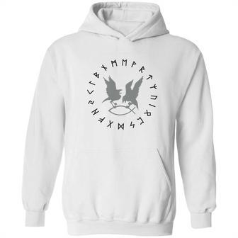 Hugin Munin Runen Cicle2f T Shirt Hoodie | Favorety CA