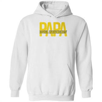 Iowa Hawkeyes Papa Hawkeyes Apparel Hoodie | Favorety AU