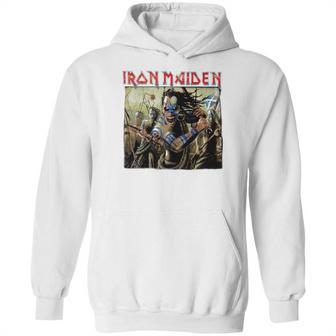 Iron Maiden Clansman T-Shirt By Hanes Brand Shirt For Adult Hoodie | Favorety AU