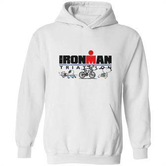 Ironman Triathlon Snoopy Hoodie | Favorety