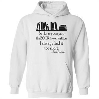 Jane Austen Book Hoodie | Favorety DE