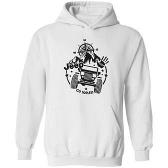 Jeep Square Headlight Go Topless Hoodie | Favorety DE