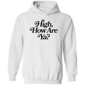 Jeffree Star High How Are Ya Hoodie | Favorety