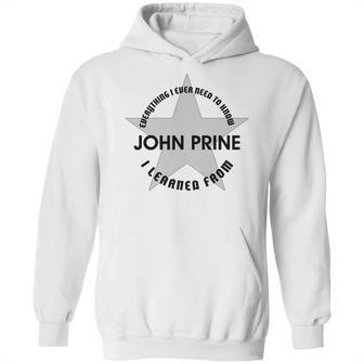 John Prine Super Star Hoodie | Favorety