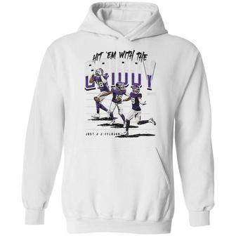 Justin Jefferson Griddy Dance Hoodie | Favorety AU