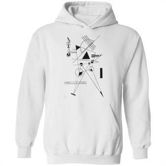 Kandinsky Drawing For Point And Line To Plane 1925 Artwork Hoodie | Favorety CA