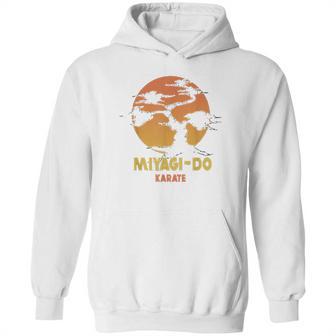 Karate Kid Miyagi Do Banzai Tree Sunset Logo Hoodie | Favorety CA