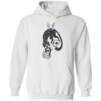 Kawaii Black Cat Pastel Goth Soft Grunge Clothing Hoodie | Favorety CA