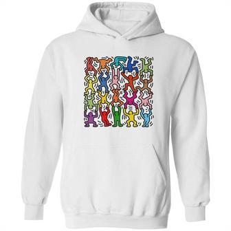 Keith Haring Gift Hoodie | Favorety