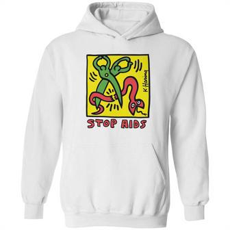 Keith Haring Stop Aids Hoodie | Favorety UK