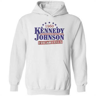 Kennedy Johnson 1960 Presidential Jfk Hoodie | Favorety DE