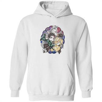 Kimetsu No Yaiba Demon Slayer Doodle Hoodie | Favorety